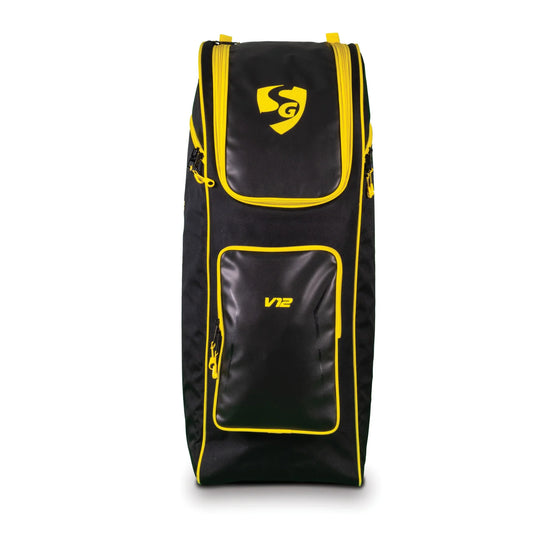 SG V12 WHEELIE DUFFLE JUNIOR CRICKET KIT BAG