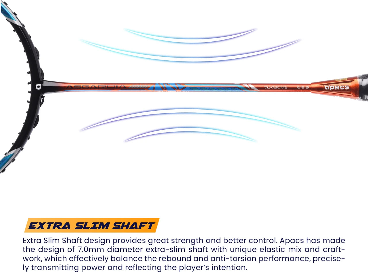 APACS Asgardia Control badmintion racquet