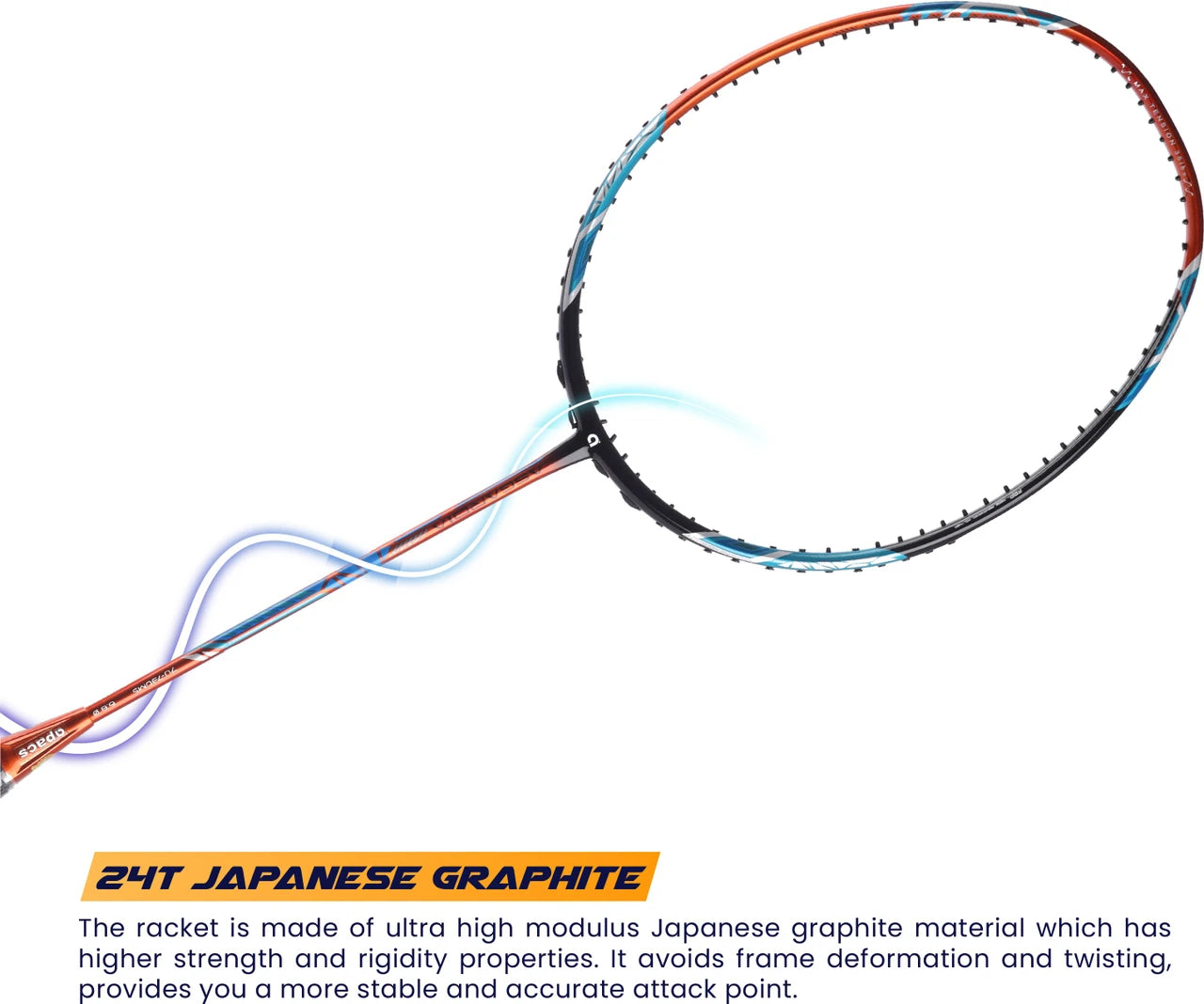 APACS Asgardia Control badmintion racquet