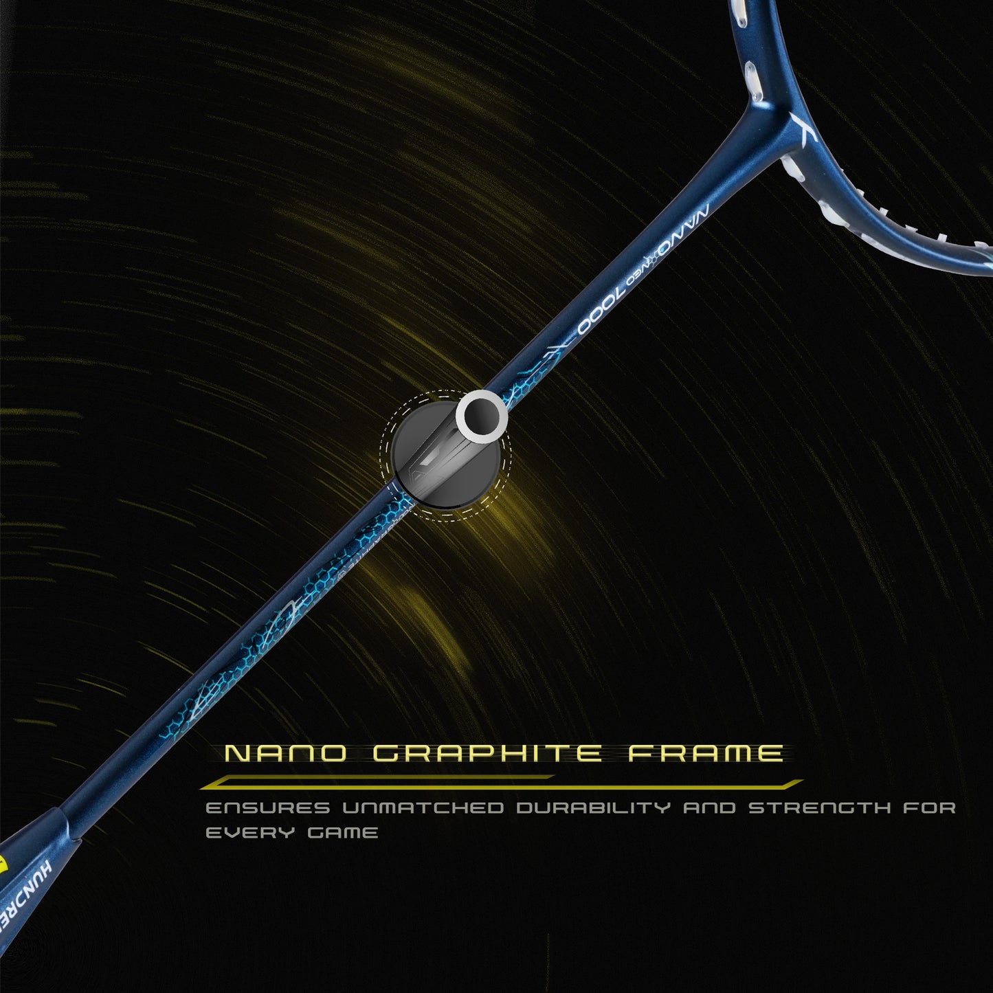 HUNDRED Power Ray 900 Badminton Racquet