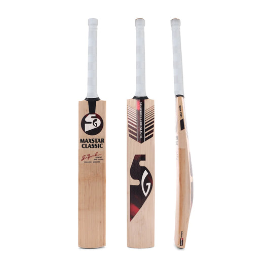 SG Maxstar Classic English Willow Cricket Bat (Size SH)