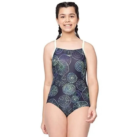 Speedo Girls Allover Digital Mback