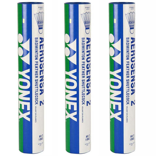 YONEX AEROSENSA 2 SHUTTLE (PACK OF 2)